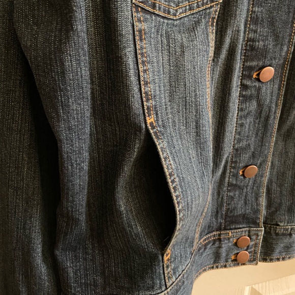 Jacket Blue Jean Womens Izod Denim Jacket - Picture 4 of 10